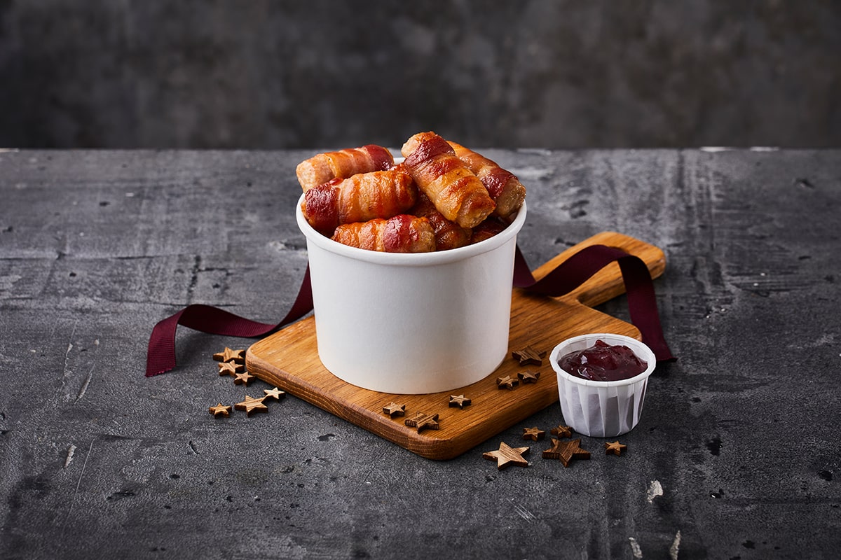 Discover: Pigs-in-blankets in Blankets Festive Style